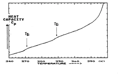 Figure 9  Flux de chaleur obtenu par DSC sur du polypropylène [27] 