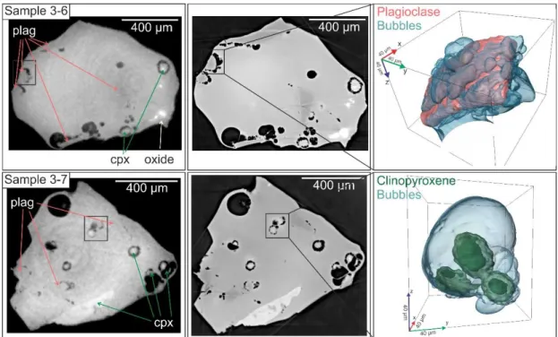 Figure 2.8:  A comparison between the in  situ  and  the  ex situ  synchrotron radiation  imaging