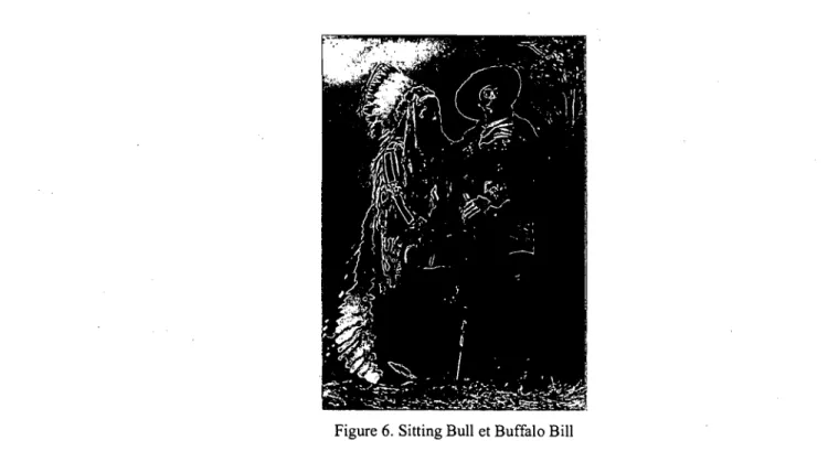 Figure 6.  Sitting Bull et Buffalo Bill 