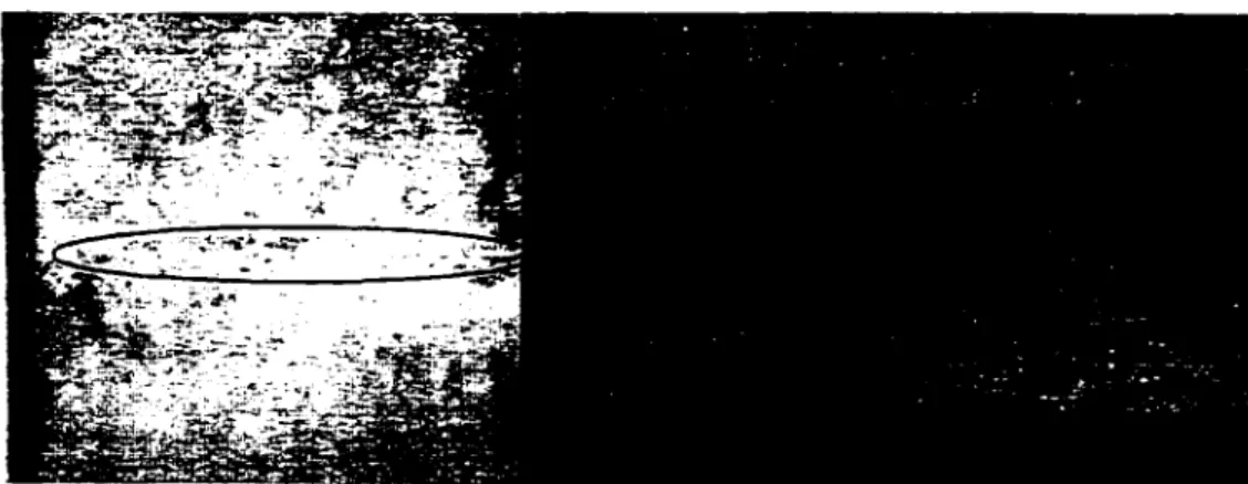 Figure 5.2 Vu en plan et en élévation du joint de contrôle ou de coulée 