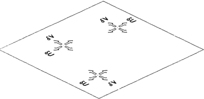 Figure 3  illustration de 1•application de la distorsion tangentielle. 