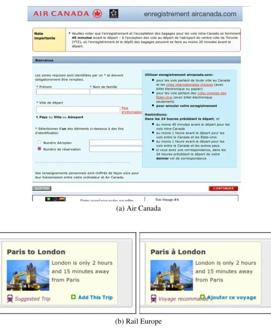 Figure 2.2 – Exemple d’éléments qui se chevauchent