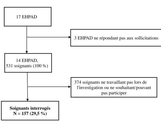 Figure 1 : Diagramme de flux     17 EHPAD 