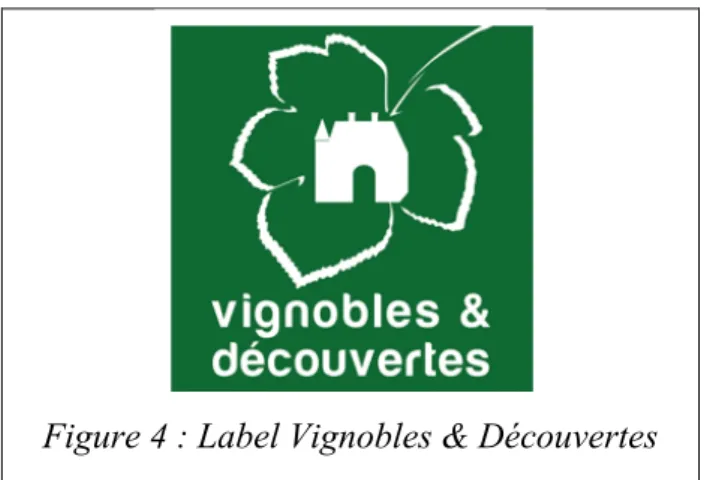 Figure 4 : Label Vignobles &amp; Découvertes 