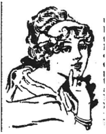 Illustration 1.11 Extrait d’une publicité du Lait des Dames Romaines, produit pour la peau, parue dans La Patrie, samedi 8 mai 1915.
