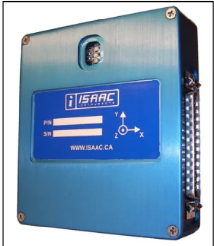 Figure 2.1 Boîtier d’acquisition ISAAC DRU-900  Tirée de ISAAC Instruments (2010) 