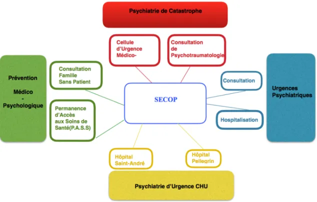 Figure 7 : Organigramme du SECOP 