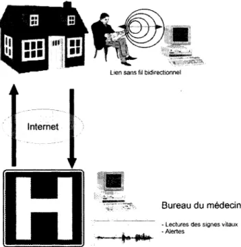 Figure  1 Représentation d'un système ambulatoire 