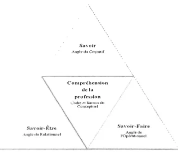 Figure 1 : Modèle interprétatif de la compétence professionnelle 