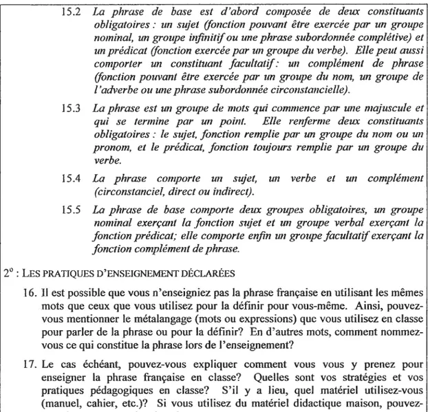 Tableau 4: instrwnent de collecte des données