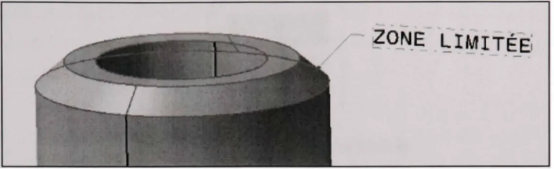 Figure 5.9 Associativité d'une annotation et d'une face. 