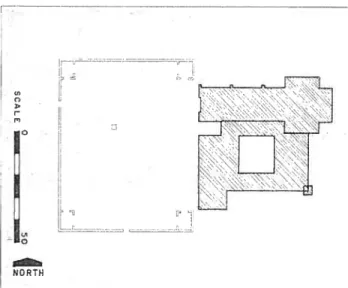 Fig. 25. Plan du complexe dominicain de San Juan Teiticpac, Vallée de Daxaca. Tiré de Mullen, 1975.