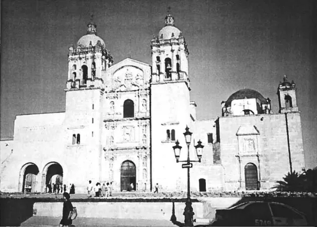 Fig. 50. Vue du complexe dominicain de Santa Maria Natividad Teotitlân del Valle, Vallée de Daxaca.