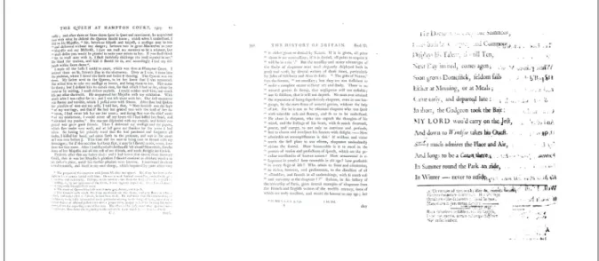 Figure 2.6 Examples of images with degraded nature and faded footnote markers.