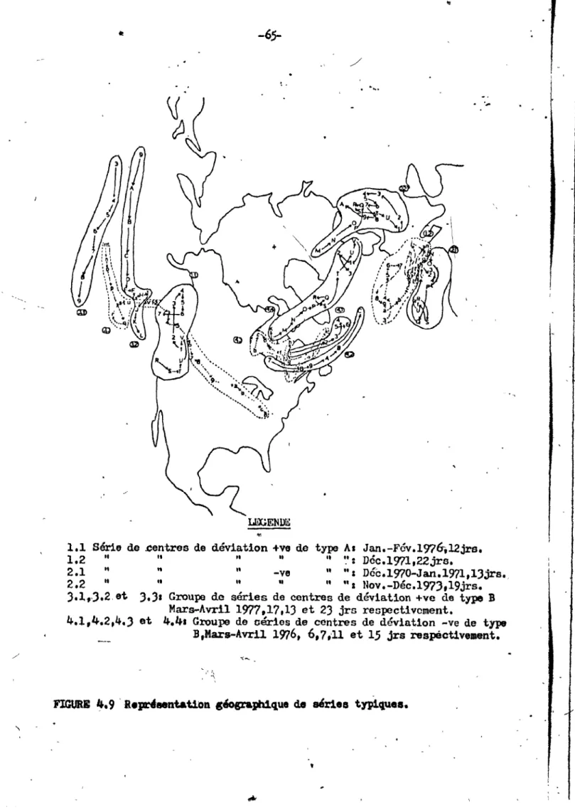 FIGURE  4.9 . a.p:4eentaUba  géoppb1que  de  aé11.ea  typ1quea. 