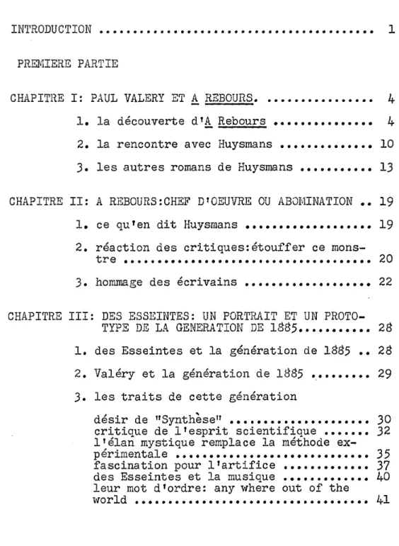 TABLE  DES  IVlA TIEH.ES 