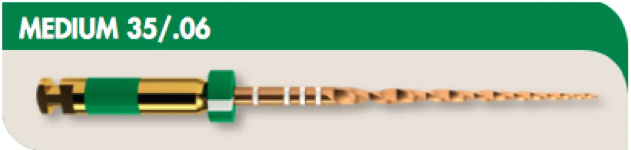 Figure 7 : image d’un WaveOne Gold medium 