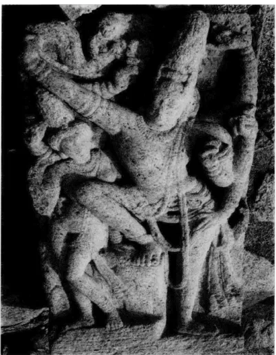 Fig. 3.  La Gaiigadharamurti de Kunnattur. Cliché :  G.  Ravindran  (EFEO, 2007). 
