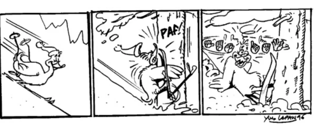 Figure 8 – Gédéon, non-sens et petits canards - Crash en LSF 