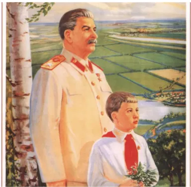 Figure 6    Affiche propagandiste de Staline 