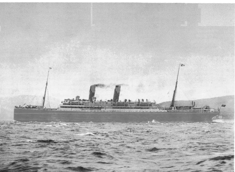 Tableau IV: Trafic régulier à Montréal de 1935 à 1939  Lignes océaniques  Cunard Whitestar  Anchor-Donaldson  Far East  Lieux de destination  Glasgow,  Belfast,  Liverpool Londres,  Le  Havre 