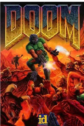 Figure 1.  Couverture de Doom (id Software, 1993). 
