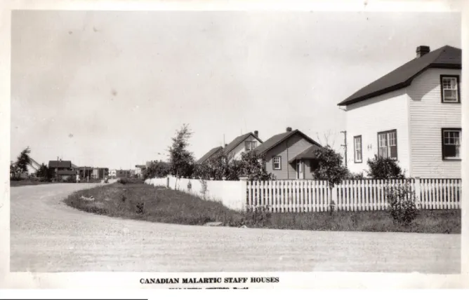 Illustration 3 : L’agglomération privée de la Canadian Malartic (vers 1940) 48