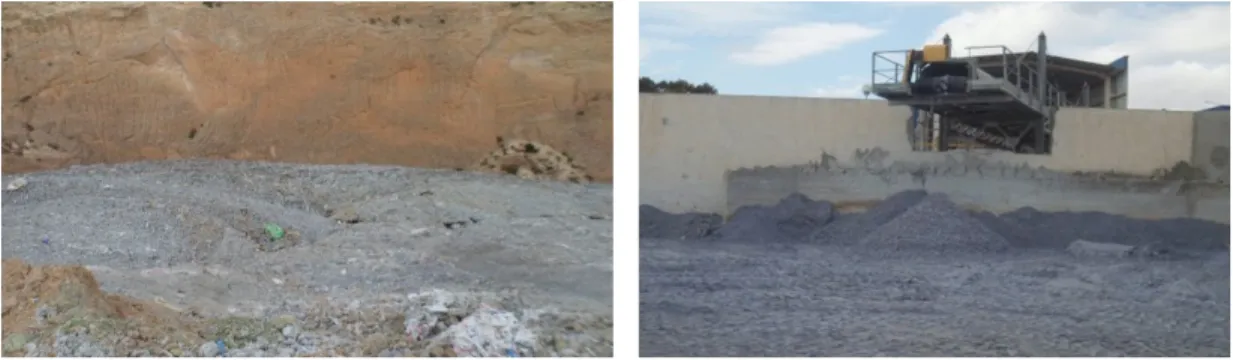Figure 2.1 Problèmes de stockage et d’enfouissement des boues de désencrage  en  Tunisie 