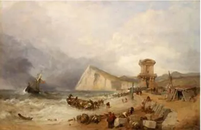Figure 1 : Clarkson STANFIELD, Shakespeare Cliff, Dover, 1849, 1862 1