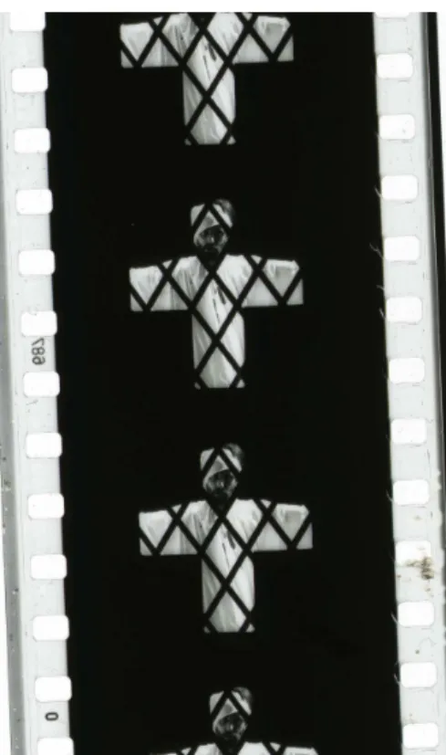 Fig. 1. Ecce homo (Abel Gance, 1918), rushes 35 mm © La Cinémathèque française. 