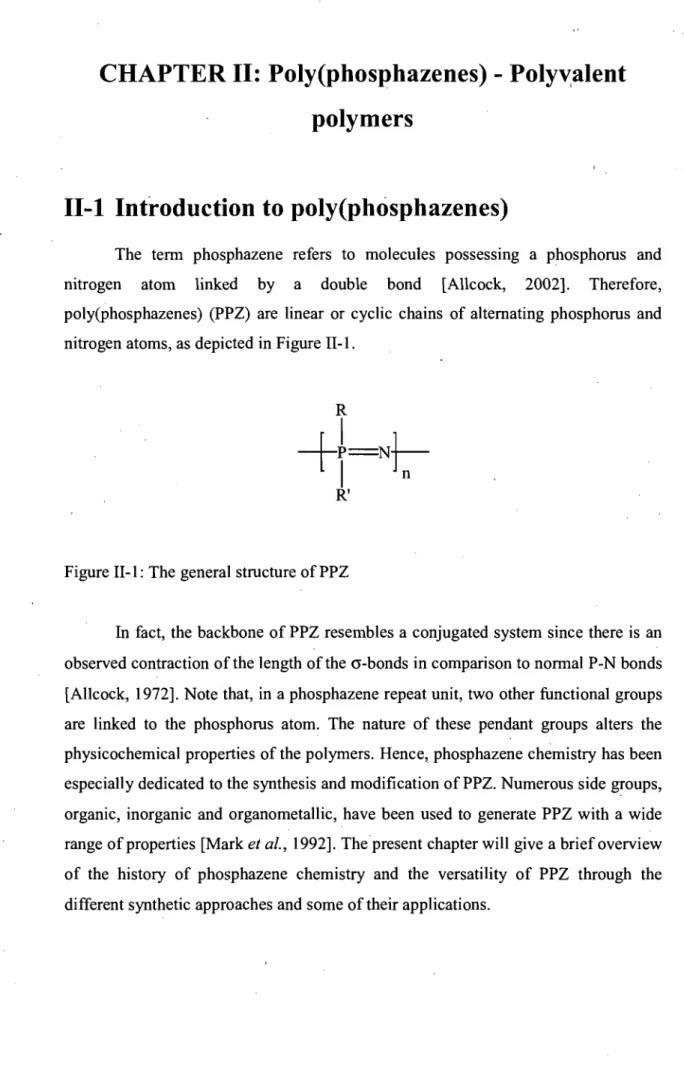Figure II-l: The general structure ofPPZ 