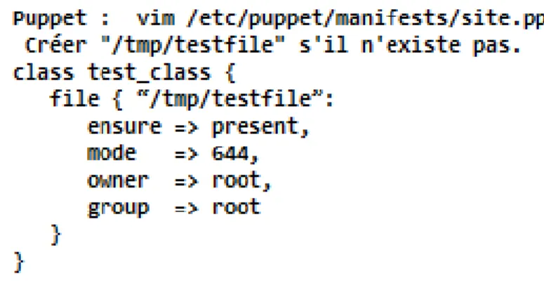 Figure 2.10: Un exemple de manifeste