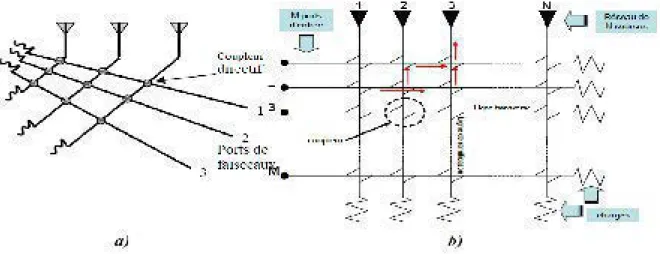 Fig. 2.7 : Schéma représentatif de la matrice de Blass [13]. 