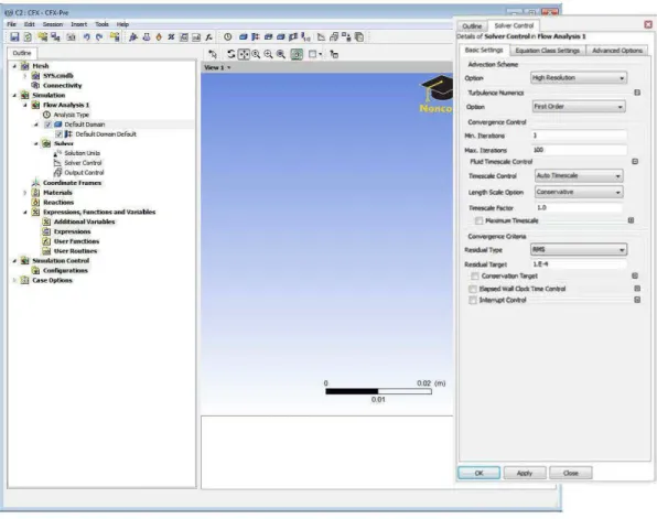 Figure 11  : Module CFX-Pre 