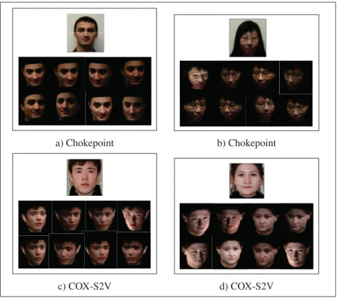 Figure 2.8 Examples of synthetic ROIs generated under different capture conditions using the DSFS technique with