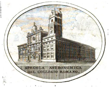 Figure 2 - Tour de l’observatoire du Collège Romain (Source : Opuscoli astronomici) 