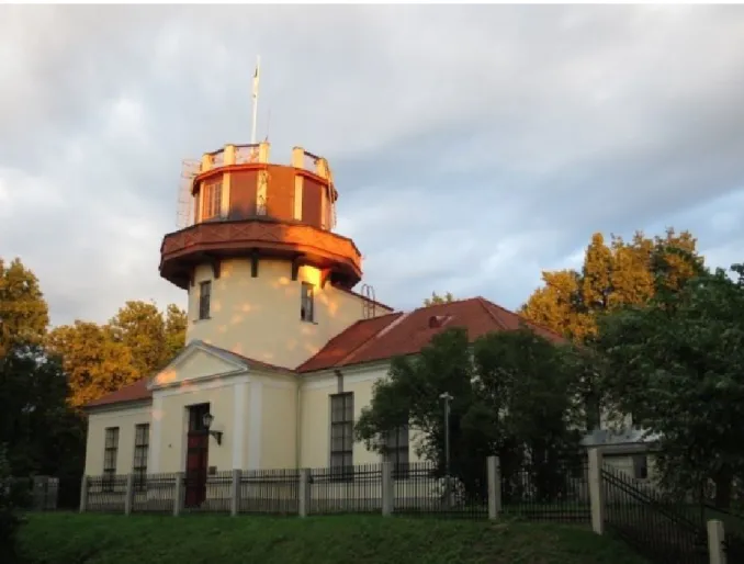 Figure 1 - Ancien observatoire de Dorpat/Tartu (source : wikimedia commons) 