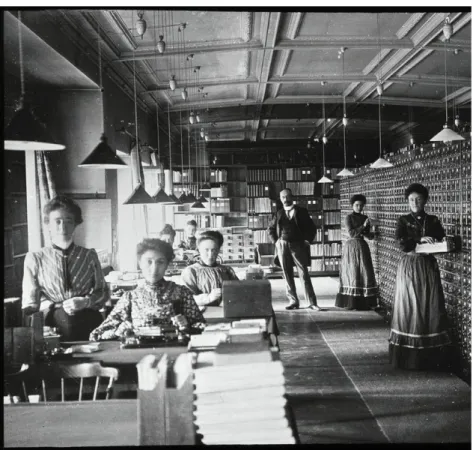 Figure 7: Le Répertoire Bilbiographique Universel vers 1900,  source : Mundaneum 
