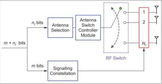 Figure 1.1 Block diagram of the SM transmitter