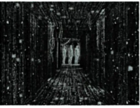 Figure 2: La vision de la matrice par Neo (Wachowski et Wachowski, 1999)