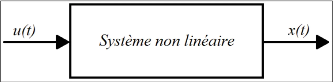 Figure 1-3 Représentation d'un système non linéaire pour une   série de Volterra convergente 