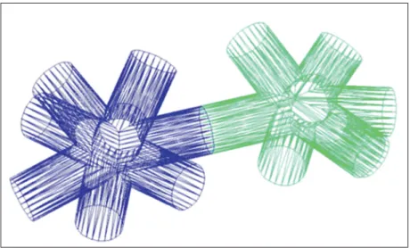 Figure 1.3 Répétition d’une cellule en format STL Tirée de Chen (2006)