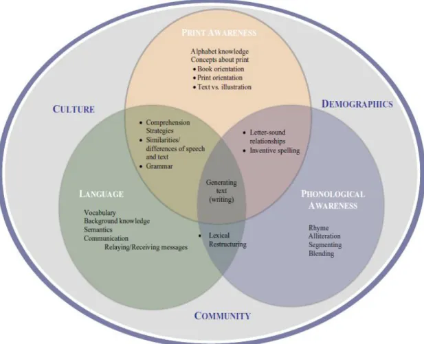 Figure 3. Le Comprehensive Emergent Literacy Model (Rohde, 2015)