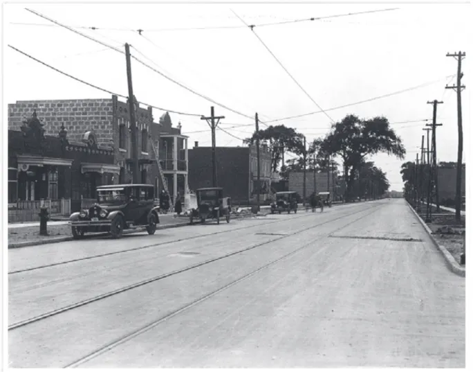 FIGURE 1 RUE NON IDENTIFIÉE, MONTRÉAL (QUÉBEC), 1925.