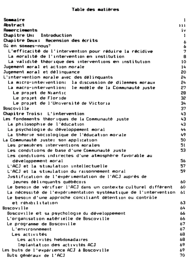 Table  des  .atières 