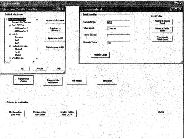 Figure 11  Interface de la maquette 