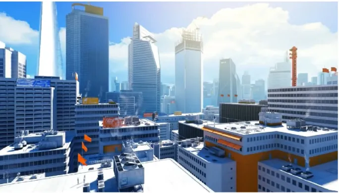 Figure 15 : Mirror’s Edge, DICE, 2008. 