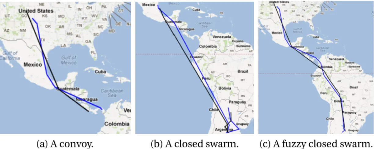Figure 4.4: An example of extracted patterns from Swainsoni dataset. The two object names are ’SW22’ and ’SW40’.