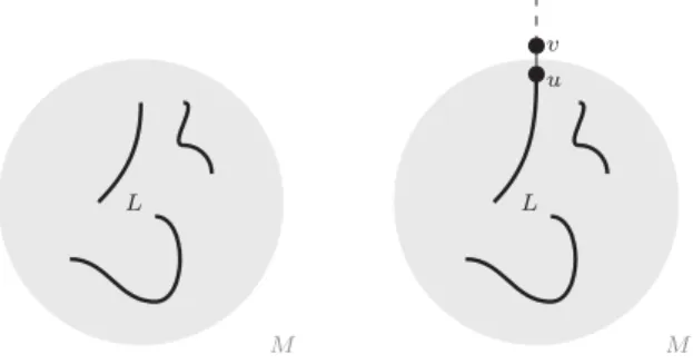 Figure 2.4.1: The situation in Observation 2.4.2 (left) and Observation 2.4.3 (right).