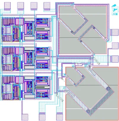 Figure 3.3 : Le circuit de caractérisation IC6 